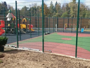 Забор на детскую площадку 50 метров фото в Дрезне
